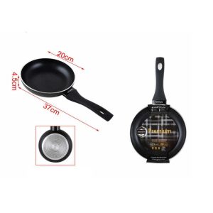 Tapadásmentes alumínium serpenyő szilikon nyéllel 20cm Kmt STYLE