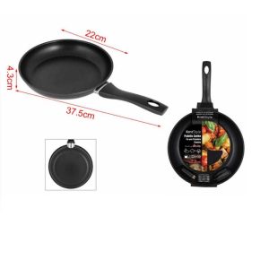 Tapadásmentes konyhai serpenyő szilikon nyéllel 22cm Kmt STYLE