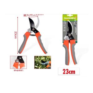 Kerti mellévágó metszőolló gumírozott markolattal 23cm Kmt TOOLS