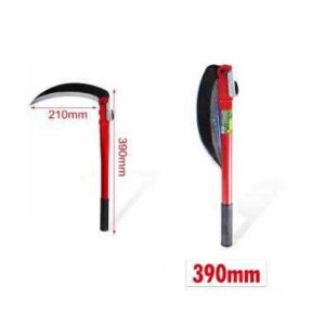 Kerti kézi sarló összecsukható pengével és fém nyéllel 390mm Kmt TOOLS