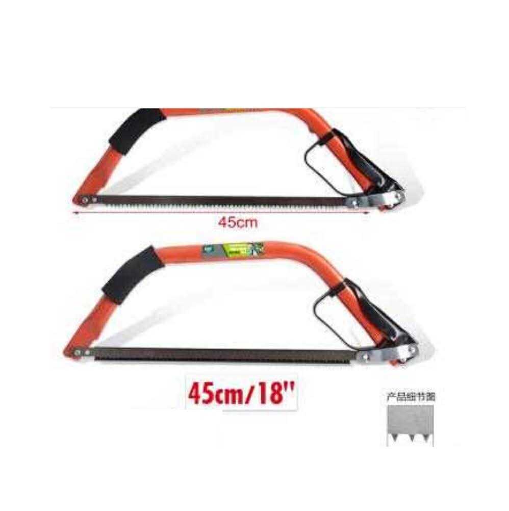 Kerti keretes gallyazó fűrész kézvédővel 45cm Kmt TOOLS