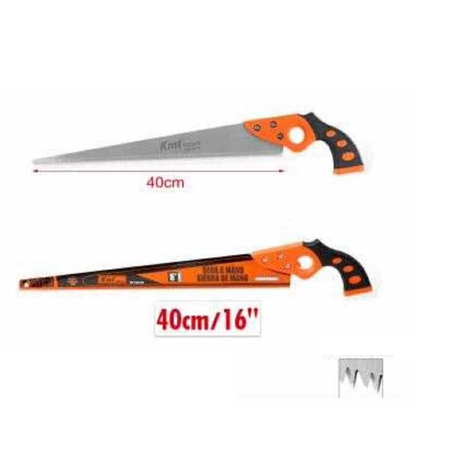 Kerti gallyazó fűrész keskeny pengével és pisztolymarkolattal 40cm Kmt TOOLS - Image 2