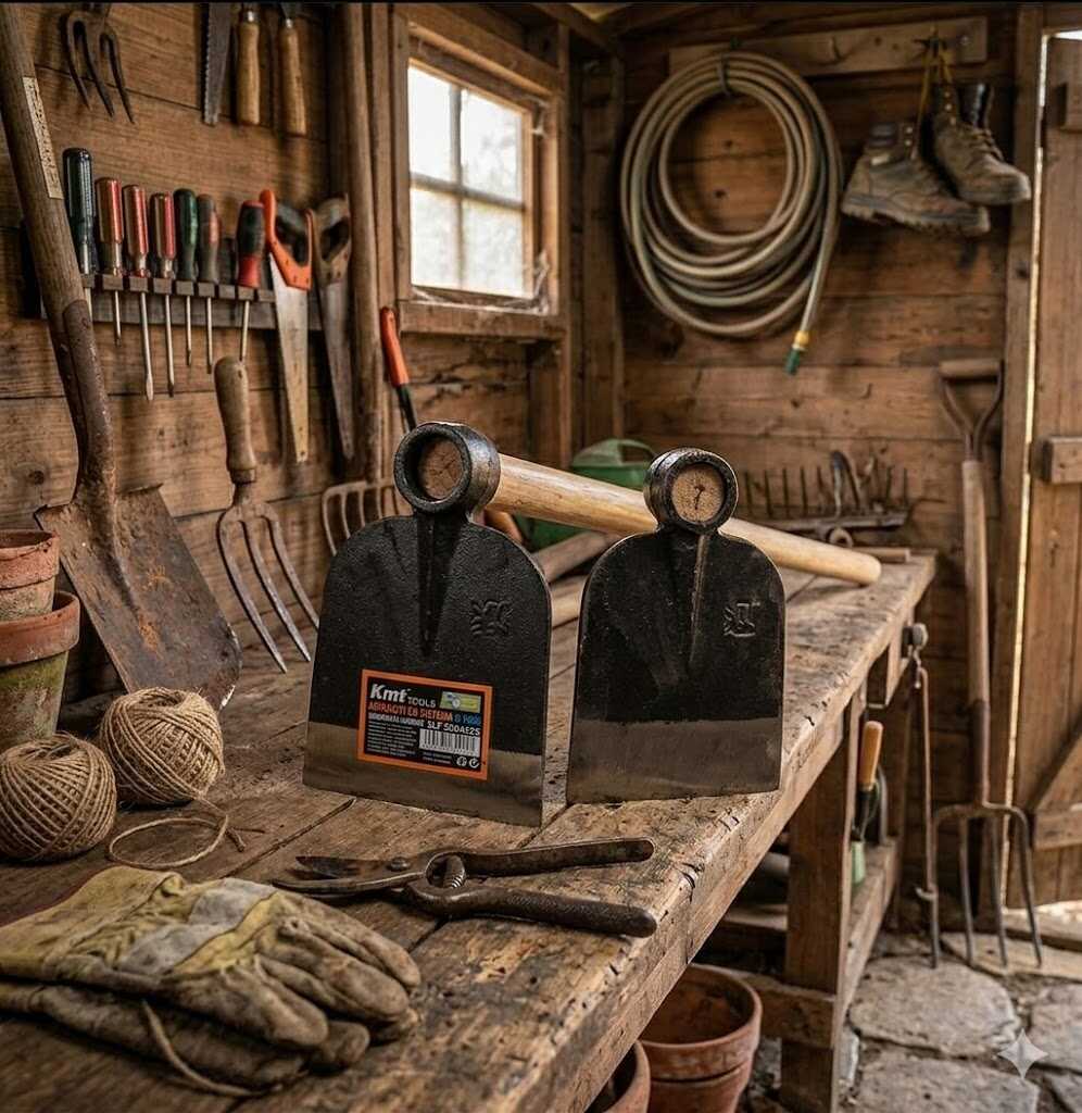 Kovácsolt acél kapafej megerősített házzal 0,9kg Kmt TOOLS - Image 2