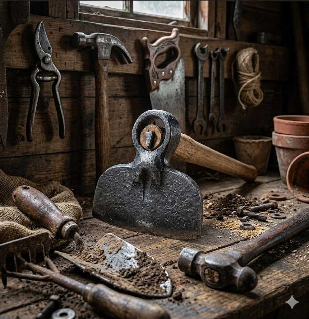 Kovácsolt acél kapafej megerősített házzal 1,35kg Kmt TOOLS - Image 2