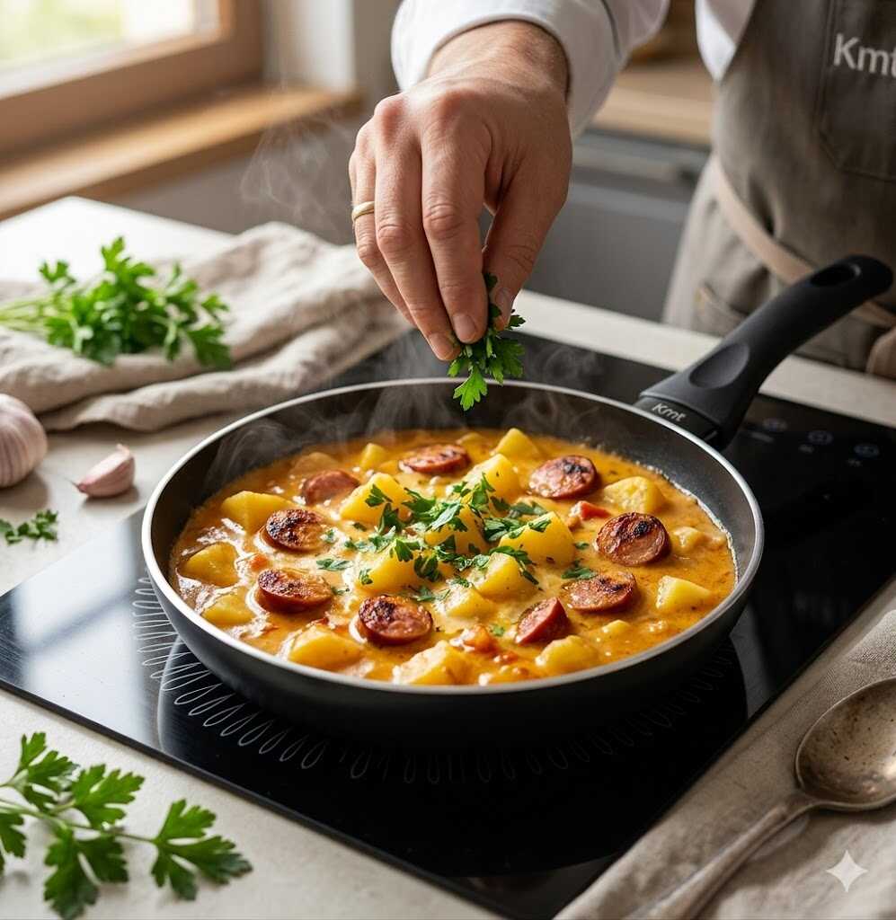 Tapadásmentes alumínium serpenyő szilikon nyéllel 20cm Kmt STYLE - Image 2