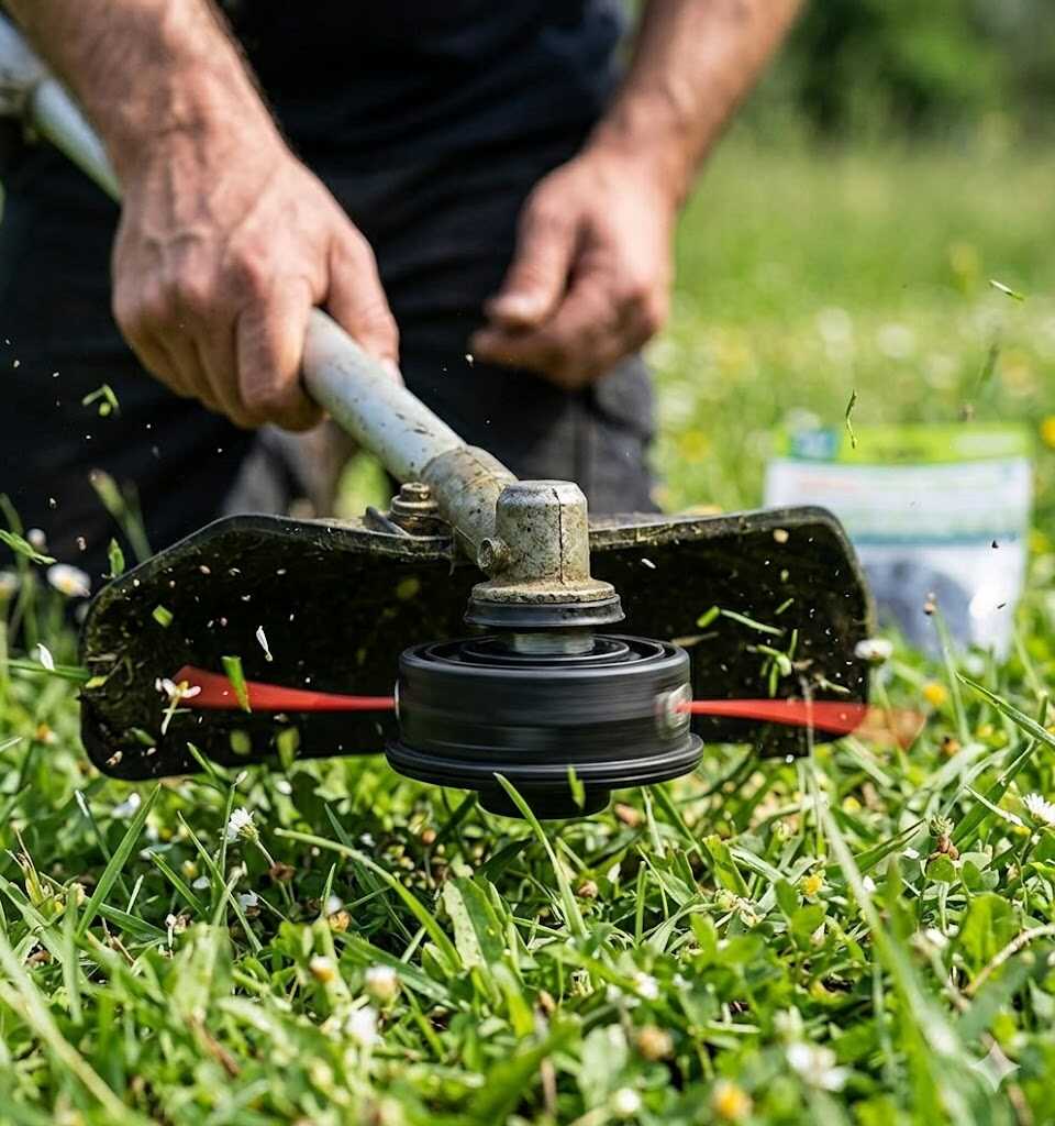 Univerzális félautomata damilfej fűkaszához M10 x 1,25mm Kmt TOOLS - Image 3