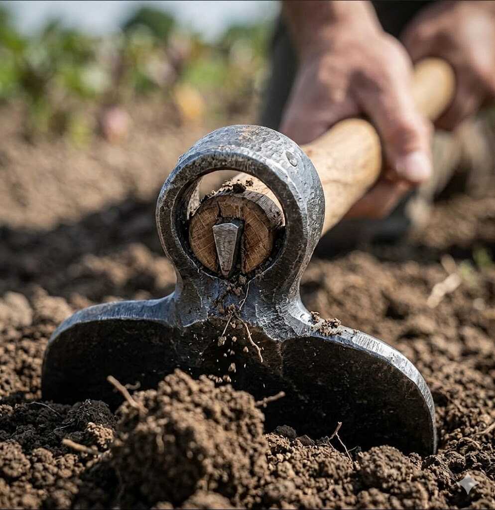 Kovácsolt acél kapafej megerősített házzal 1,35kg Kmt TOOLS - Image 4