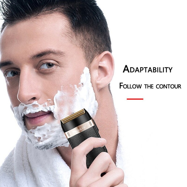 Kompakt hordozható elektromos borotva LCD kijelzővel és 180 perces üzemidővel Surker - Image 4