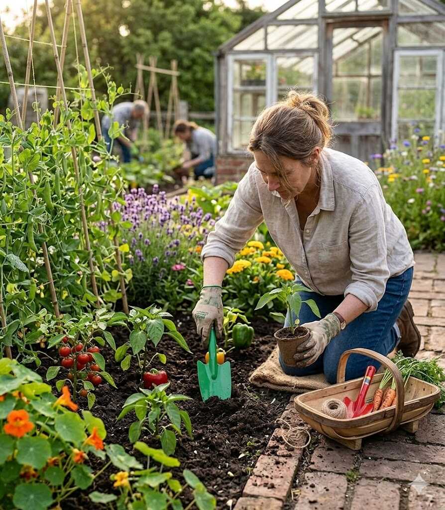 Kerti acél kézi ásólapát és ültetőlapát 44cm Kmt TOOLS - Image 2