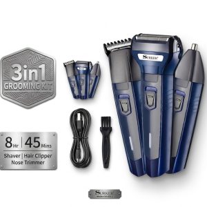 Multifunkciós 3 az 1-ben professzionális tölthető ápoló készlet cserélhető fejekkel Surker