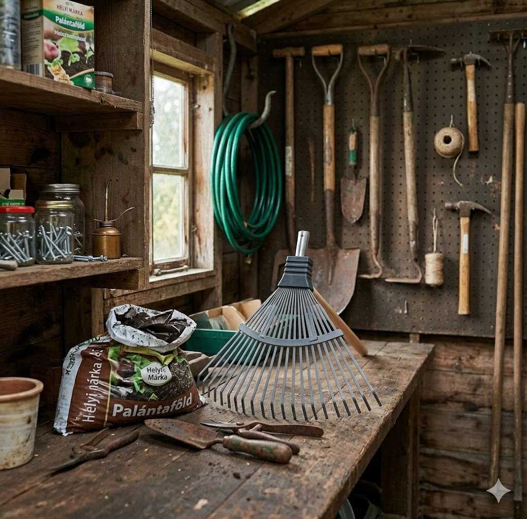 Kerti acél legyezőgereblye fej 22 ágú 255mm Kmt TOOLS - Image 3