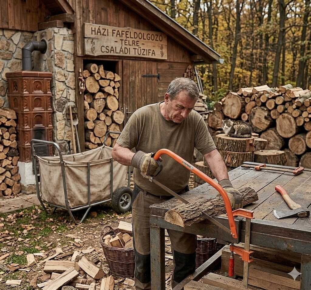 Kerti keretes fűrész feszítőkarral és ujjvédővel 600mm Kmt TOOLS - Image 3