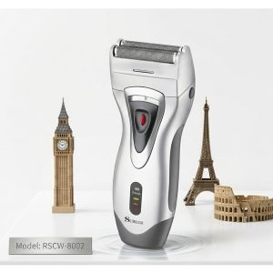 Klasszikus tölthető szitás borotva kipattintható pajeszvágóval és ultra vékony nemesacél szitával Surker