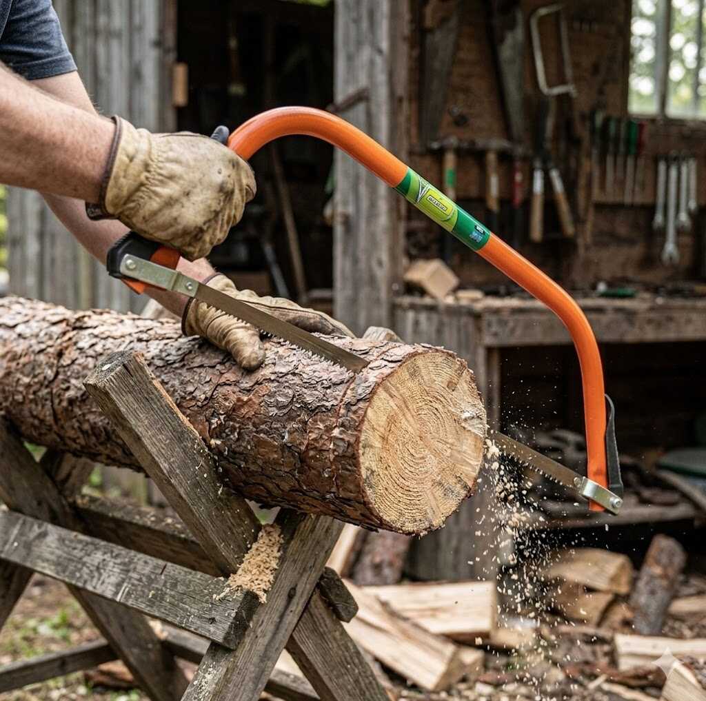 Kerti keretes fűrész fém vázzal és edzett fogazattal 52.5cm Kmt TOOLS - Image 4