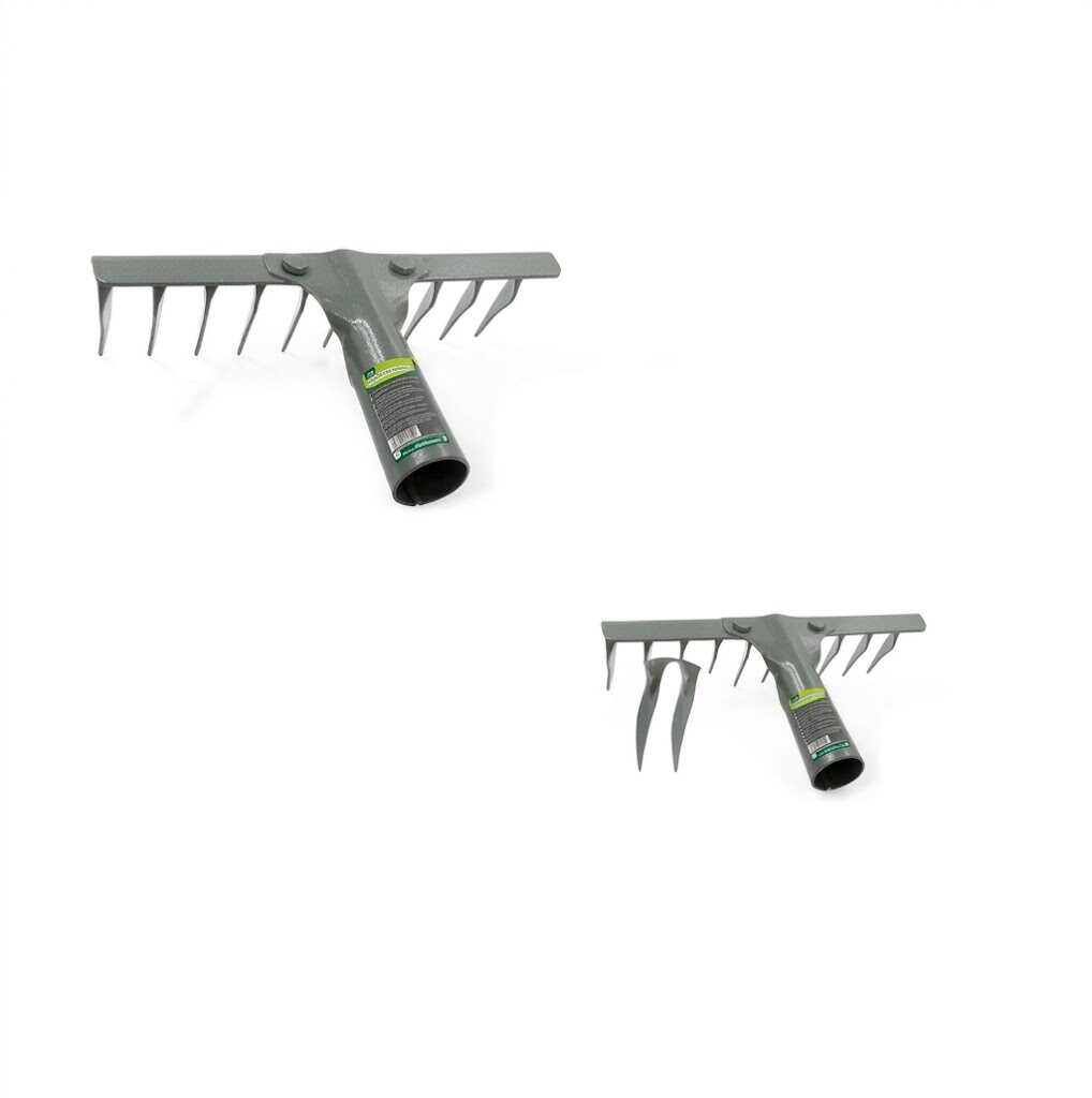 Kerti acél gereblyefej 10 foggal 235mm Kmt TOOLS - Image 4