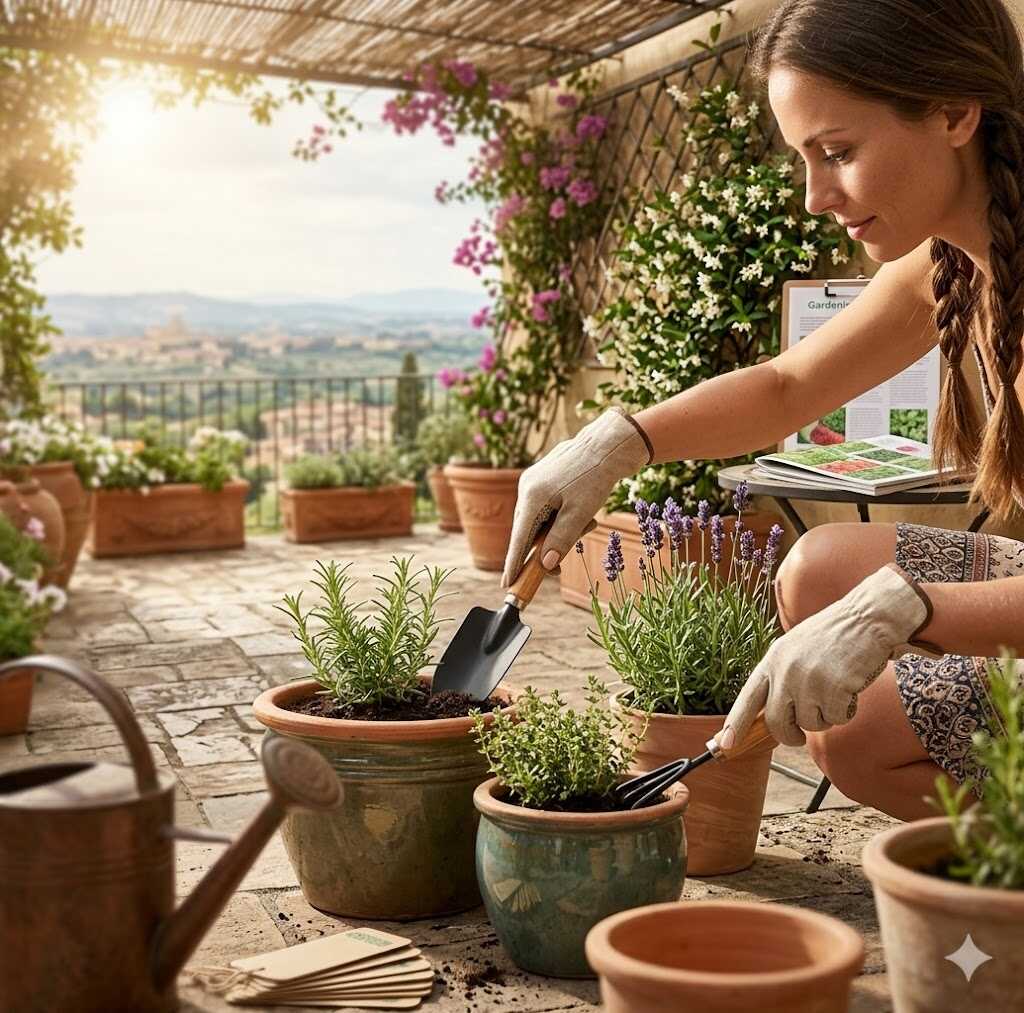 Mini kerti szerszám készlet fa nyéllel 3 darabos Kmt TOOLS - Image 4