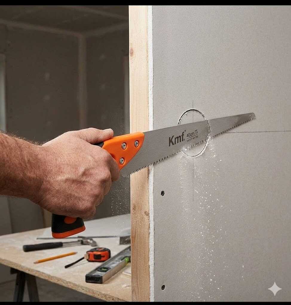 Kerti gallyazó fűrész keskeny pengével és pisztolymarkolattal 40cm Kmt TOOLS - Image 4