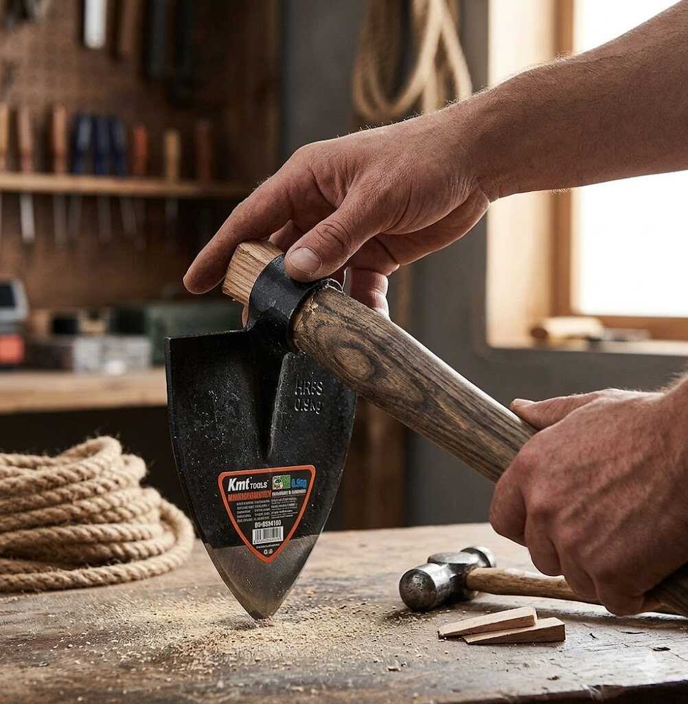 Kerti acél szívkapa fej megerősített nyakkal 190x245mm Kmt TOOLS - Image 4