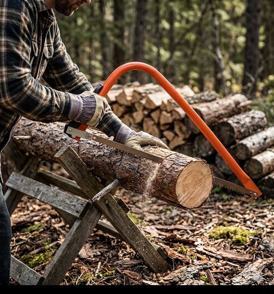 Kerti keretes fűrész feszítőkarral és edzett pengével 525mm Kmt TOOLS - Image 4